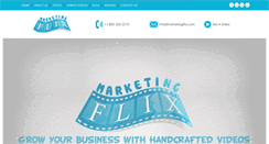 Desktop Screenshot of marketingflix.com